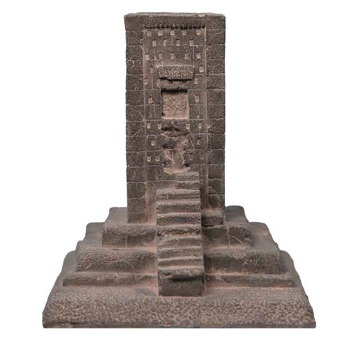 Historische Ka’ba-ye Zartosht – Kubus van Zoroaster Figuur