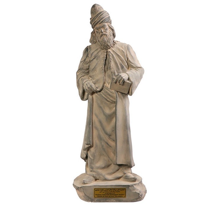 Jalāl ad-Dīn Muhammad Rumi Beeldhouwwerk Perzische Dichter