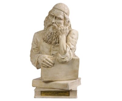 Omar Khayyam Buste Beeld Perzisch Polymath