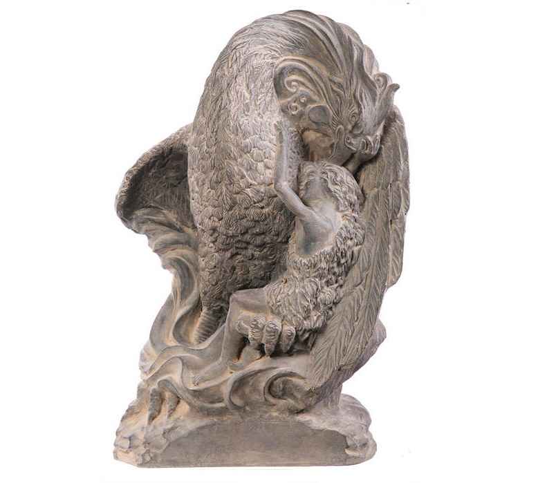 Simurgh & Zal Beeldhouwwerk – Iraanse Mythen