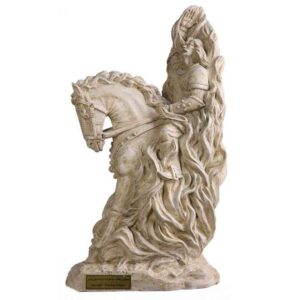 Seyavash Sculptuur – Legendarische Iraanse Prins Beeldje
