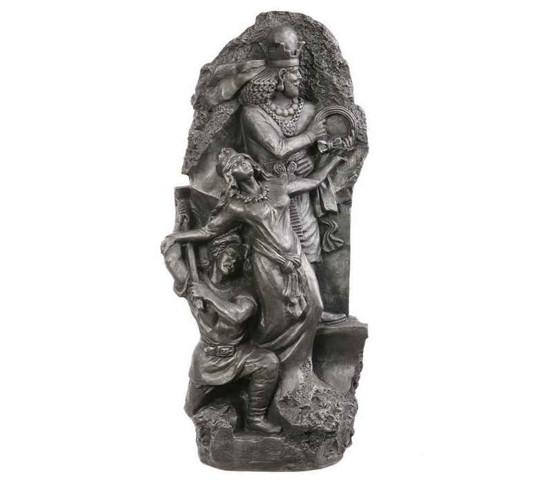 Beeld van Khosrow, Shirin en Farhad – Perzische Mythologie