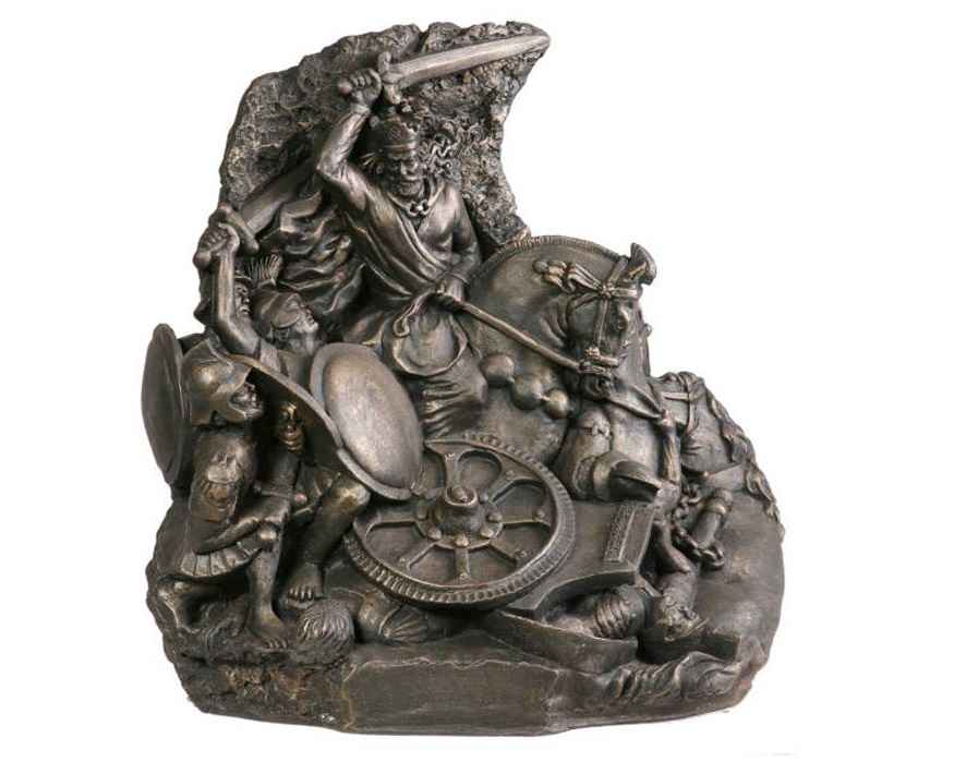 Shapur I Episch Beeld Perzische Koning