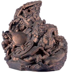 Shapur I Episch Beeld Perzische Koning