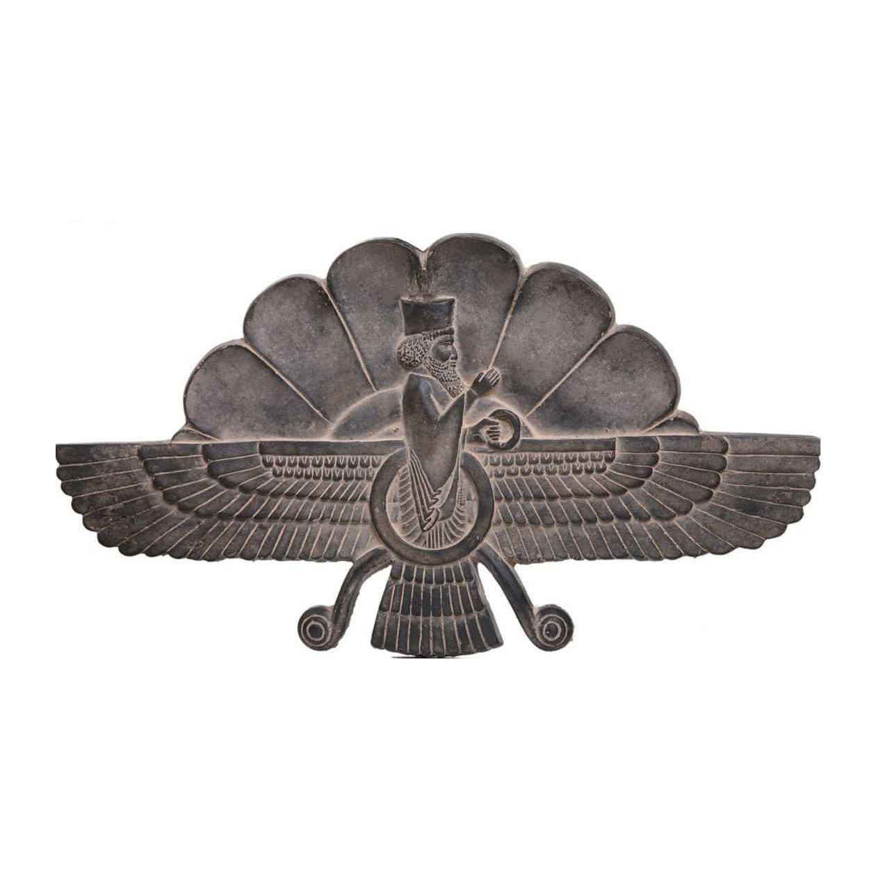 Historisch Zoroastrisch Symbool Oud Perzisch Figuur