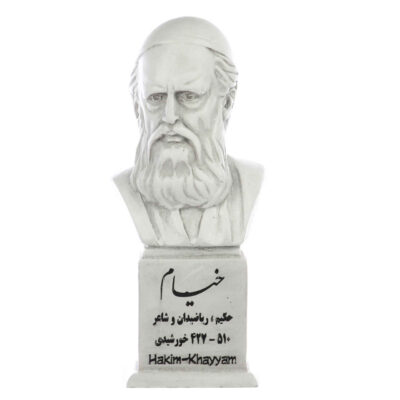 Omar Khayyam Buste Beeld Perzisch Polymath