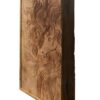Houten gesneden backgammonbord, luxe & handgemaakt met paard