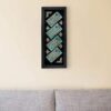 Ingelijste islamitische kalligrafie marqueterie houtinleg kunst Chahar Gol