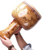 Perzische Tombak-drum – Shirani 4 stempels Europees essen model