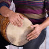 Perzische Tombak-drum – Shirani 4 stempels Europees essen model