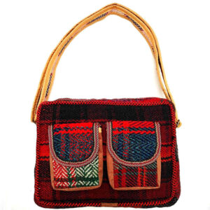 Kilim crossbodytas – traditionele Perzische Jajim rood