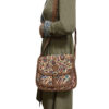 Termeh crossbody schoudertas met Perzisch geïnspireerd ontwerp