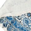 Perzisch Tafelkleed Kalamkari - Handgemaakte Blokdruk Isfahan - Bloemen Blauw