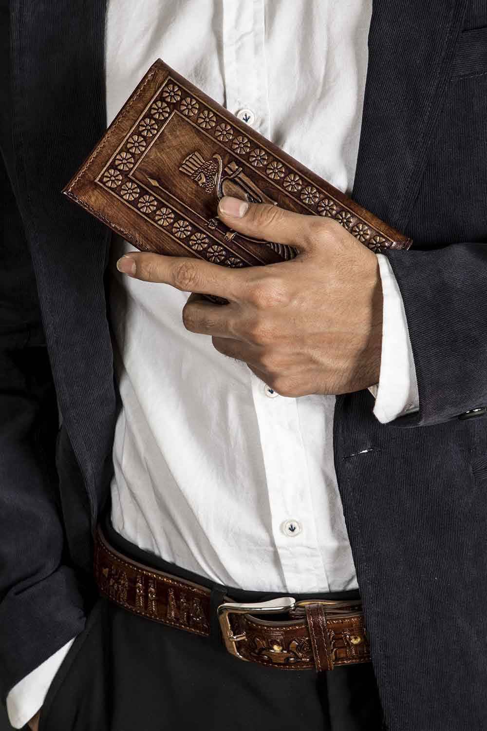 Luxe Perzische Ambachtelijke Cadeauset – Portemonnee en Accessoires