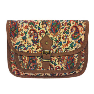Termeh crossbody schoudertas met Perzisch geïnspireerd ontwerp