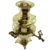 Perzische messing samovar, decoratieve houtskool-theemaker 3 liter