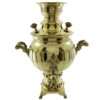 Perzische messing samovar, decoratieve houtskool-theemaker 3 liter