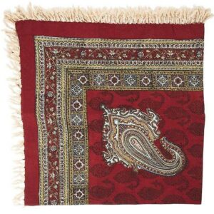 Perzisch Tafelkleed Isfahan Kalamkari — Handgemaakte Blokdruk Katoen — Model 48