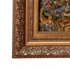 Handgeknoopte Perzische Wandtapijt uit Tabriz met Afbeelding van Booyeh Bahar Miniatuur