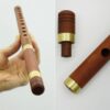 Perzische houten fluit (ney) door Ali Mosavi – 2 stempels, La-stemming