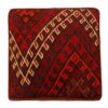 Authentieke Ottomaanse kilim poef van Iraanse oorsprong – Handgemaakt