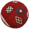 Authentieke Ottomaanse kilim poef van Iraanse oorsprong – Handgemaakt H107