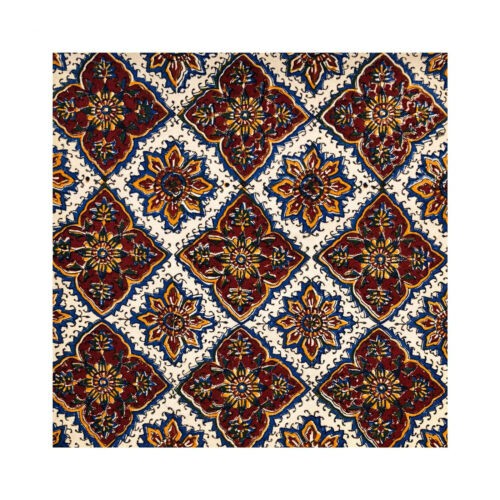 Iraans tafelkleed: traditioneel Kalamkari-blokdruk uit Isfahan – Atrian