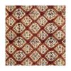 Perzische Tafelkleed: Traditionele Kalamkari Blokdruk uit Isfahan Bloemen
