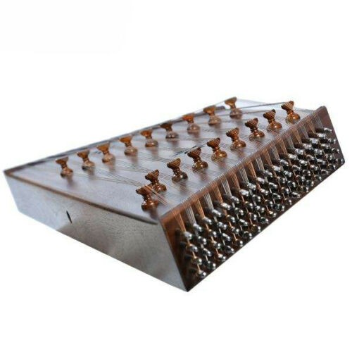 Perzische santur – handgemaakte hammered dulcimer door Vafaei, 3 stempels