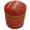 Authentieke Ottomaanse kilim poef, handgemaakt, oorsprong Iran – 51153