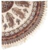 Perzisch Tafelkleed Isfahan Kalamkari — Handgemaakte Blokdruk Katoen — Model 01
