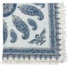 Perzisch Tafelkleed Isfahan Kalamkari — Handgemaakte Blokdruk Katoen — Model Atrian Paisley