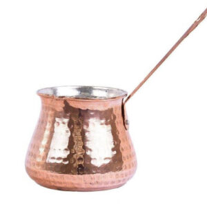 Turkse Koffiemaker Almas – Gehamerd Koper (3-4 Kopjes)