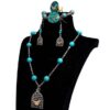 Perzische Morghe Amin sieradenset – turquoise model