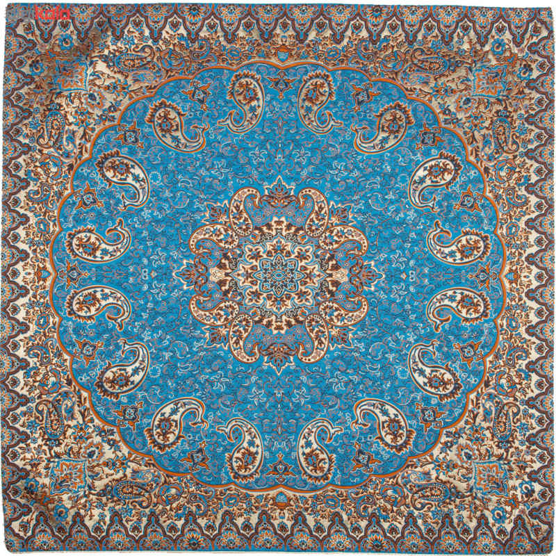 Luxe Termeh-tafelkleed met Perzisch paisleypatroon SB-1007
