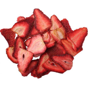 Gedroogde aardbeischijfjes – 2500 gram