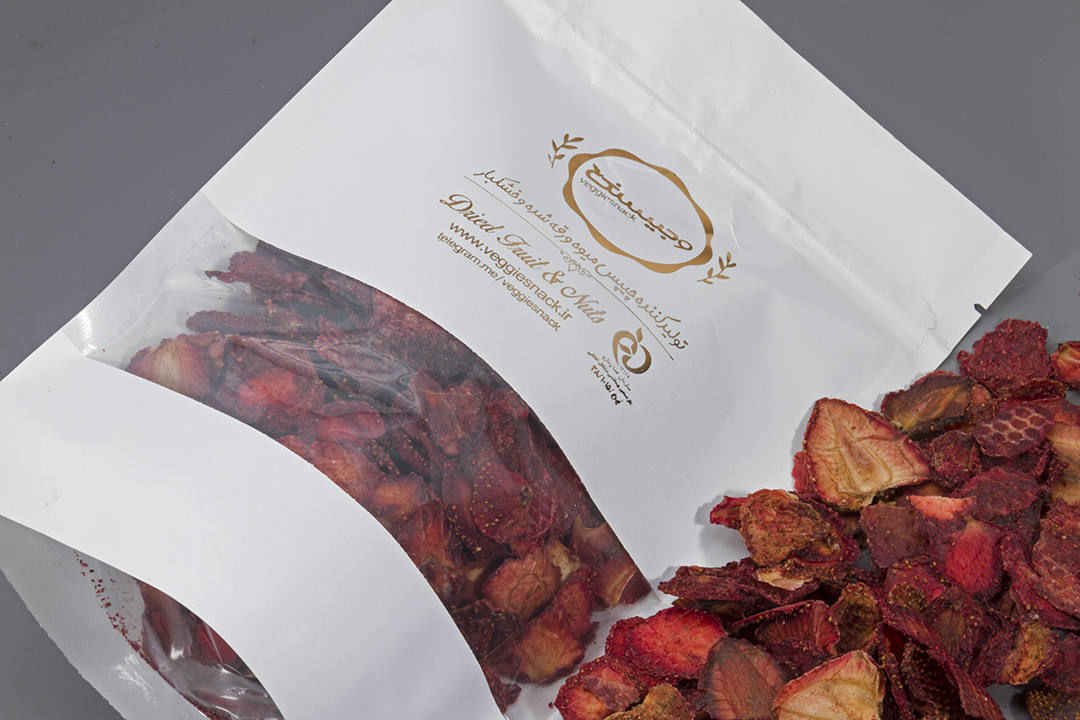 Gedroogde aardbeischijfjes – 2500 gram