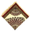 Perzisch Tafelkleed Kalamkari - Handgemaakte Blokdruk Isfahan - Bloemen Rood G270