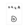 Farsi-flashcards voor het leren van het Perzische alfabet