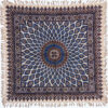 Perzisch Tafelkleed Isfahan Kalamkari — Handgemaakte Blokdruk Katoen — Model G127 Lila
