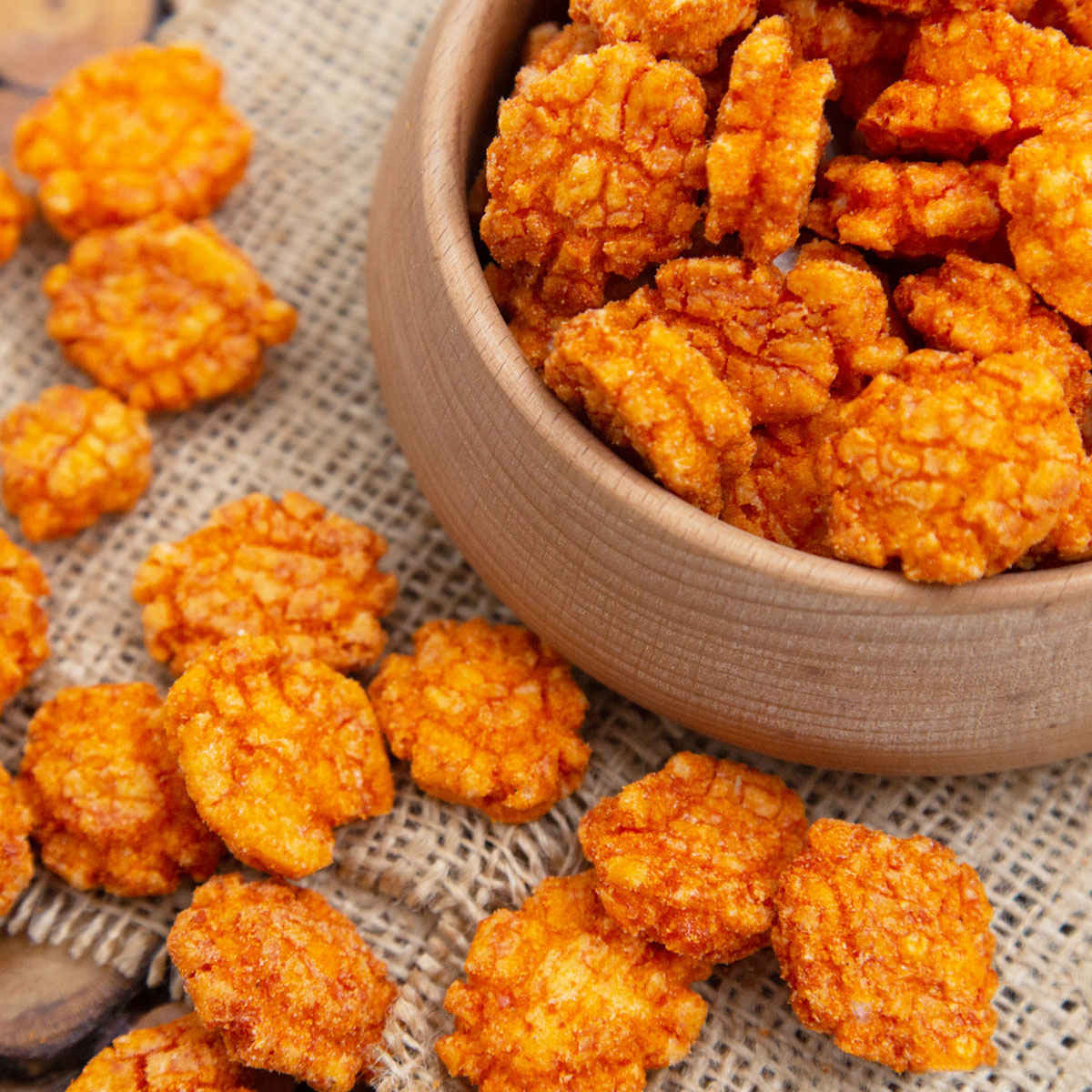 Pittige garnalenchips met chili – heerlijke zeevruchtensnack – 2000 g