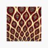 Perzisch Tafelkleed Kalamkari - Handgemaakte Blokdruk Isfahan - Bloemen Rood G272