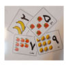 Farsi-flashcards voor het leren van het Perzische alfabet en cijfers