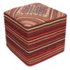Ottomaanse kilim poef, herkomst Iran, handgemaakt AP