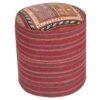 Ottomaanse kilim poef, herkomst Iran, handgemaakt AP404