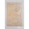 Origineel Perzisch Safavidisch kunstschilderij: aquarel en gouache op karton – Sheikh