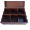 Perzische thee-organizer doos met decoratieve kistjes – model N2030