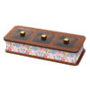 Moderne thee-opbergdoos met kistcompartimenten – model 7031