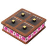 Houten thee-organizer doos met klassieke compartimenten – stijl 6014