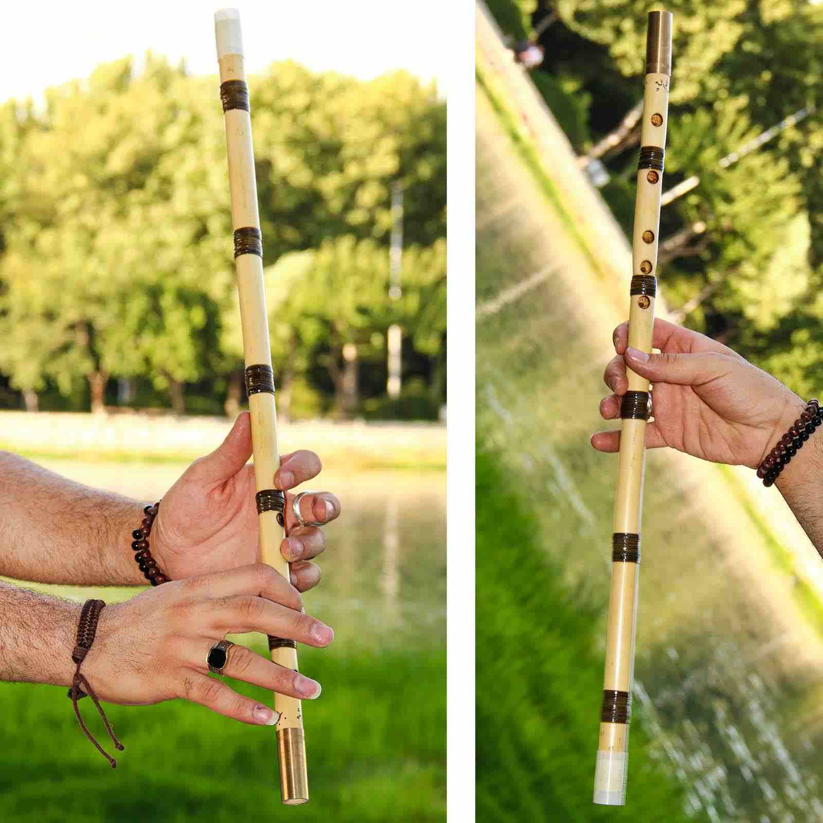 Perzische houten blaasney Iransaz Baq – Fa-stemming